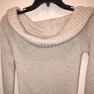 Hollister off the shoulder sweater
